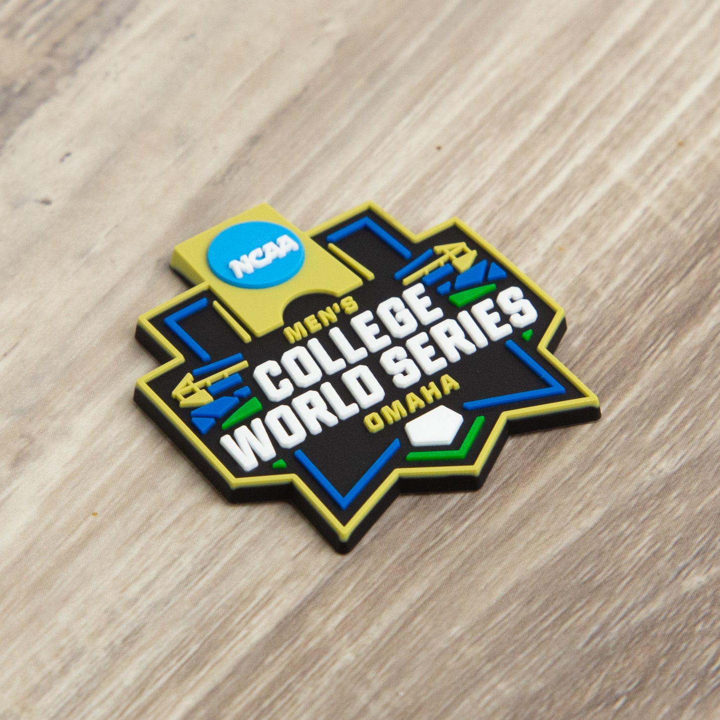 Arkansas Razorbacks Baseball Script A 2025 College World Series 3D Snapback Trucker Hat- Cardinal