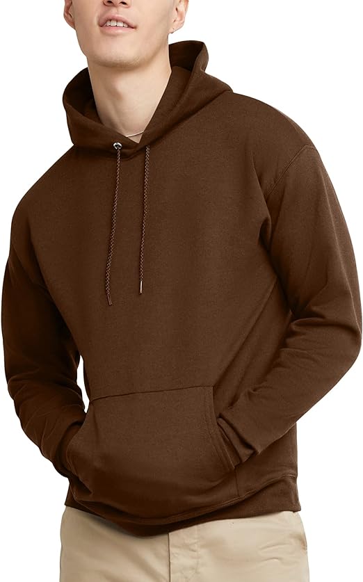 Hanes Men's Ecosmart Hoodie, Midweight Fleece Sweatshirt, Pullover Hooded Sweatshirt for Men OP170 - Ten Gallon Hat Co.