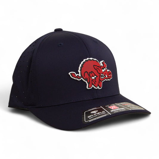 Arkansas Razorbacks 1970’s Classic 3D Laser Perf R-Flex Cap- Navy