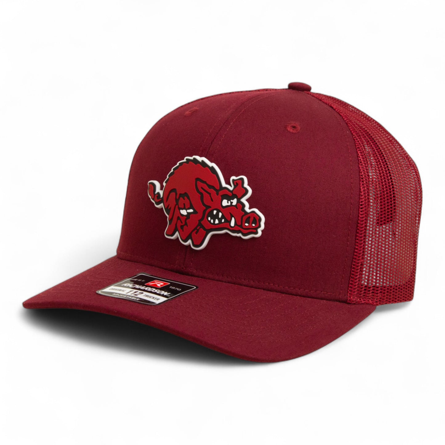 Arkansas Razorbacks 1970’s Classic 3D Snapback Trucker Hat- Cardinal