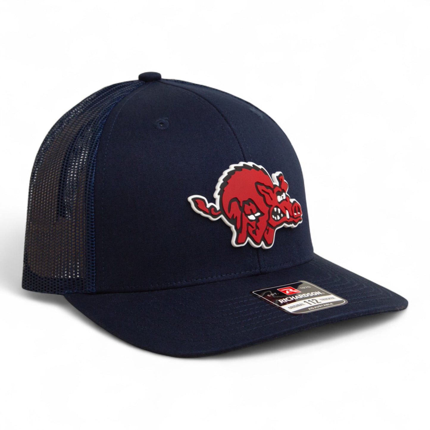 Arkansas Razorbacks 1970’s Classic 3D Snapback Trucker Hat- Black