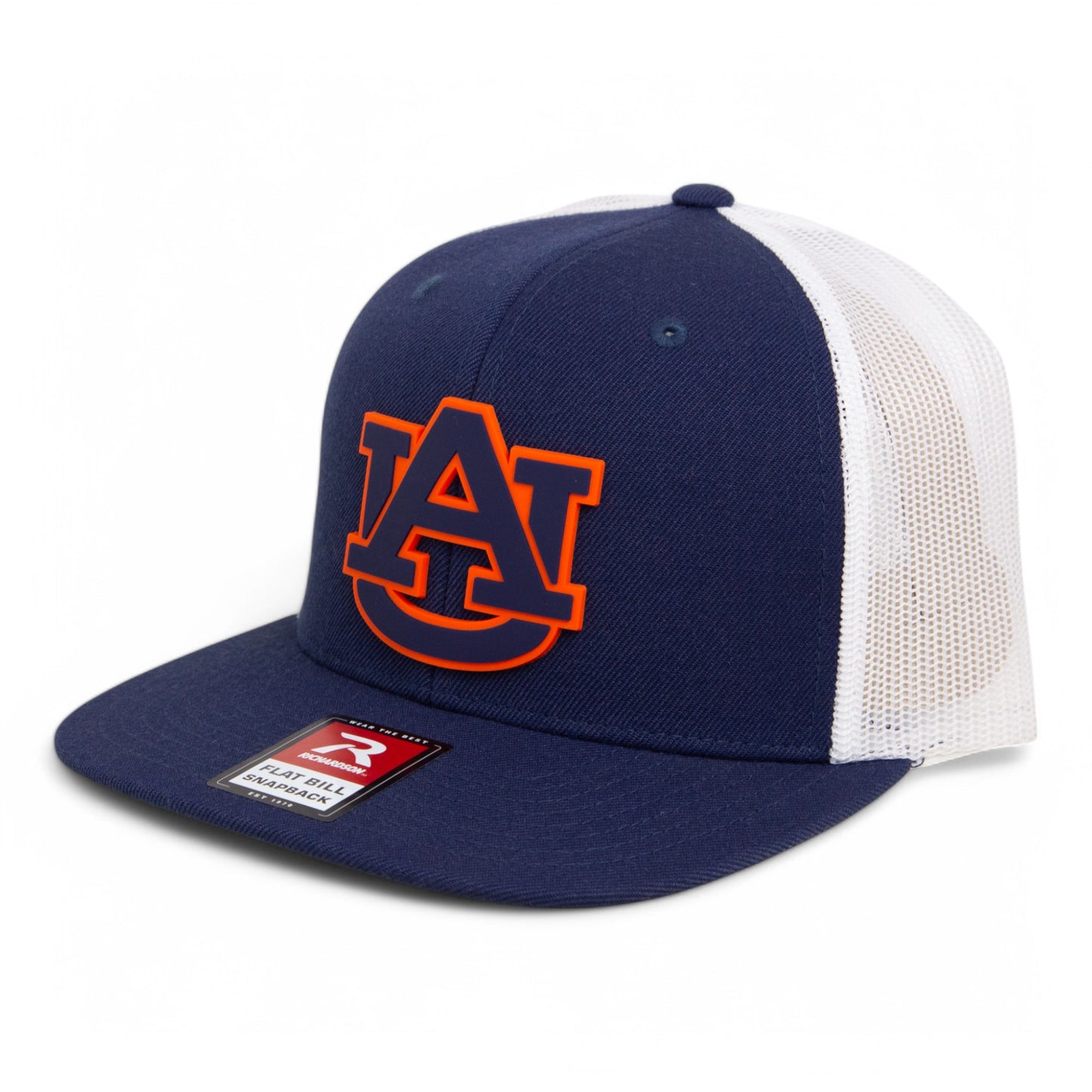 Auburn Tigers 2025 Final Four 3D Wool Blend Flat Bill Hat- Navy/ White