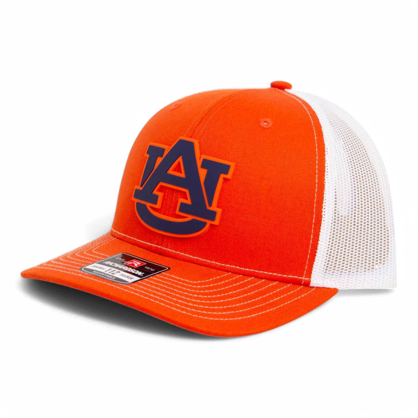 Auburn Tigers 2025 Final Four 3D Snapback Trucker Hat- Orange/ White