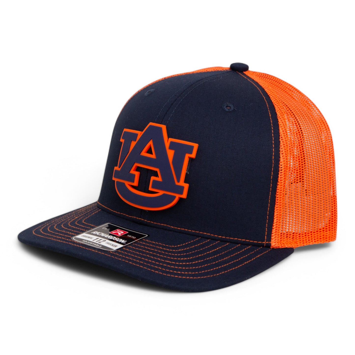 Auburn Tigers 2025 Final Four 3D Snapback Trucker Hat- Navy/ Orange