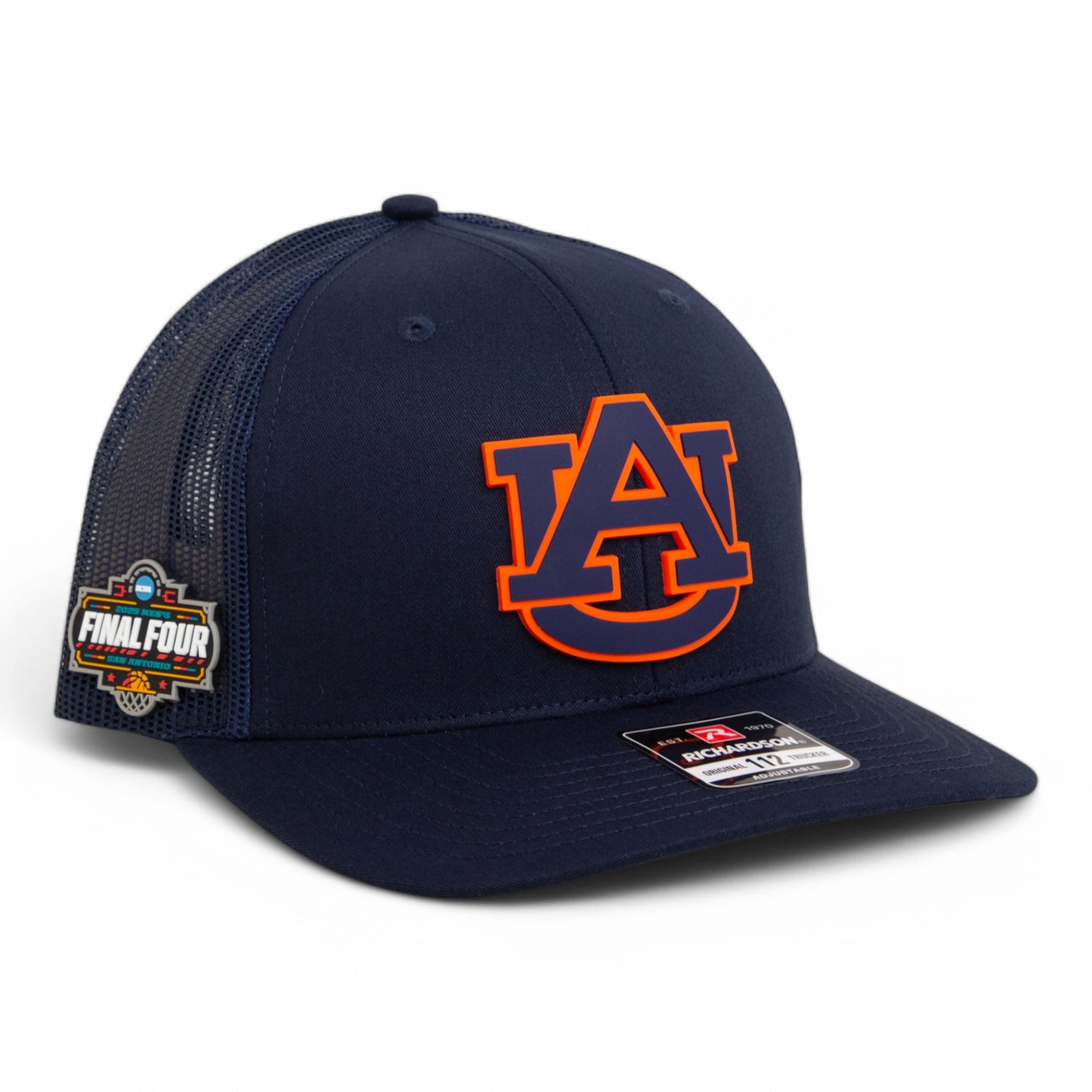 Auburn Tigers 2025 Final Four 3D Snapback Trucker Hat- Navy