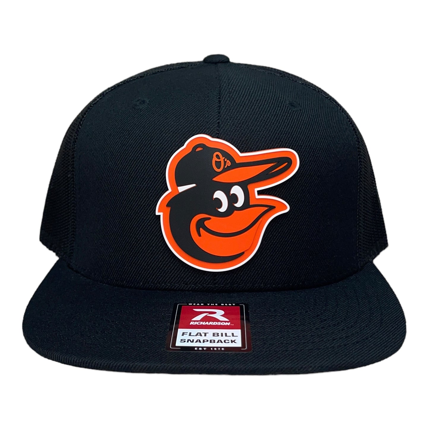 Baltimore Orioles 3D Snapback Wool Blend Flat Bill Hat- Black
