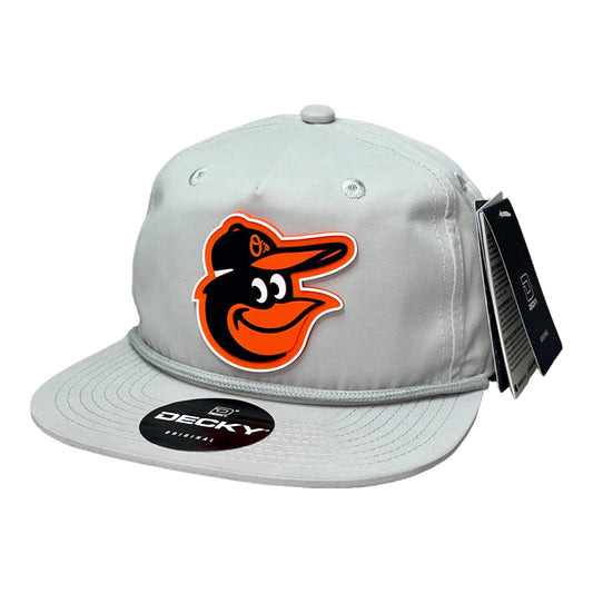 Baltimore Orioles 3D Classic Rope Hat- Grey