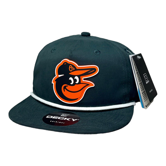 Baltimore Orioles 3D Classic Rope Hat- Charcoal/ White