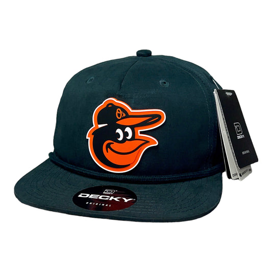 Baltimore Orioles 3D Classic Rope Hat- Charcoal