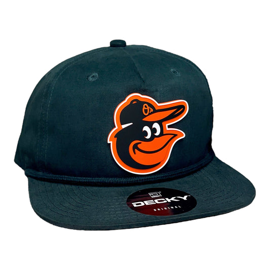 Baltimore Orioles 3D Classic Rope Hat- Charcoal