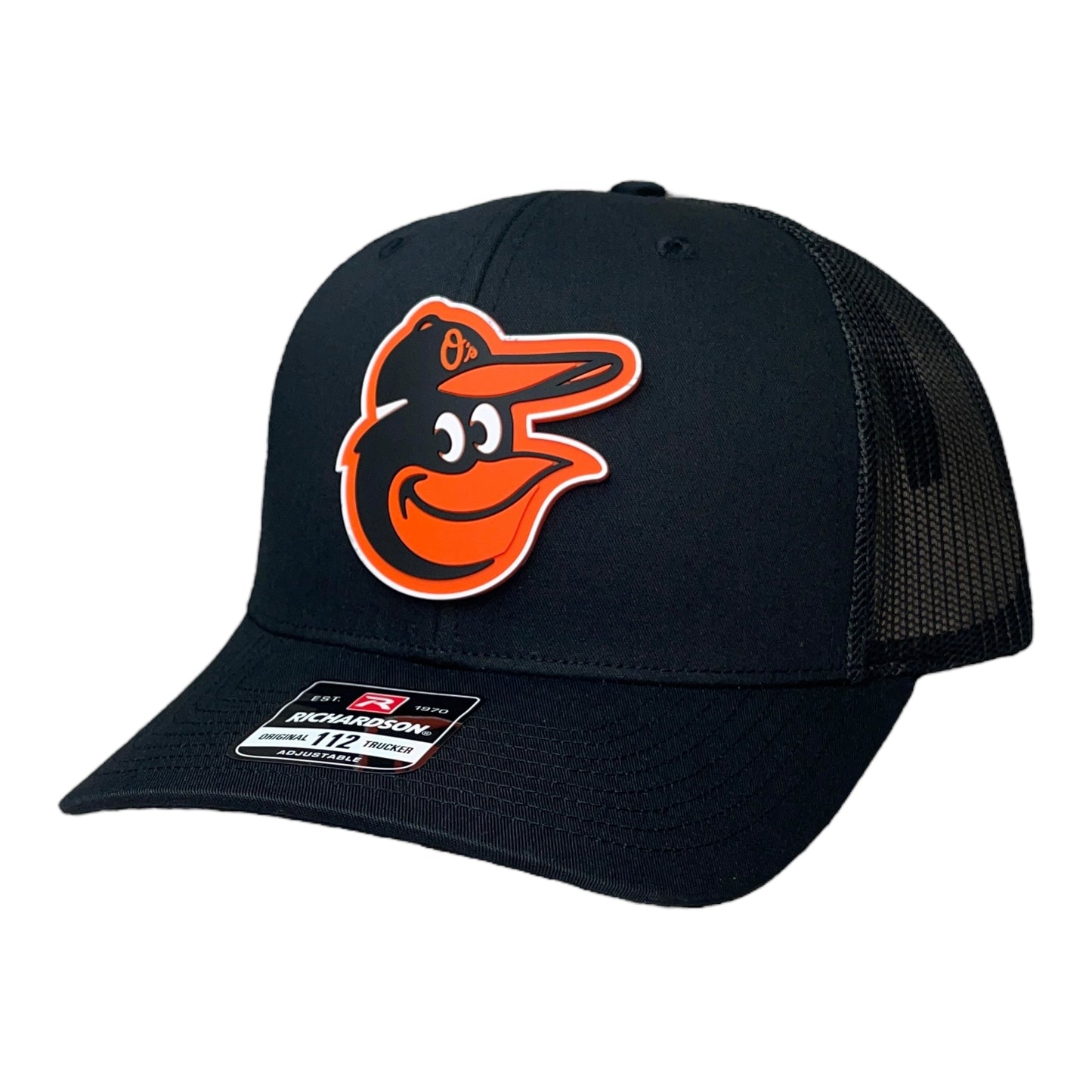 Baltimore Orioles 3D Snapback Trucker Hat- Black