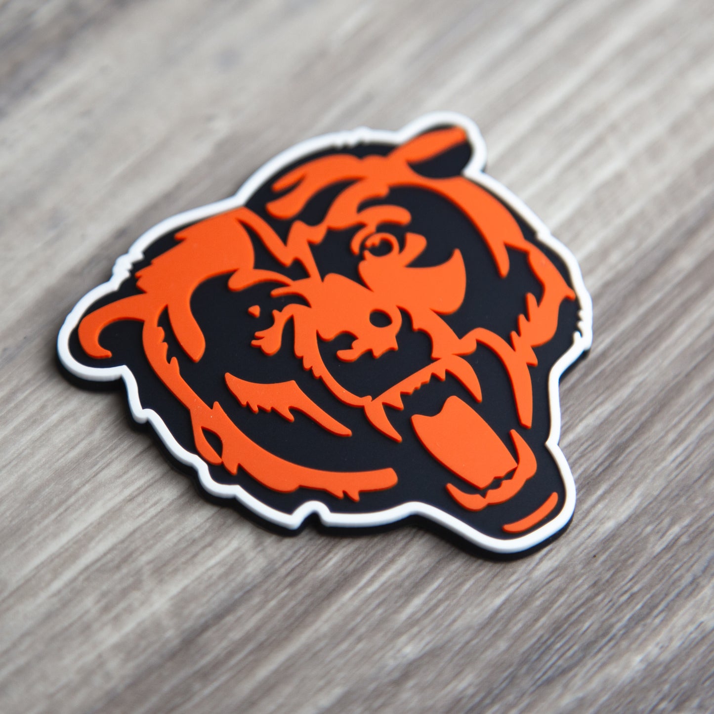 Chicago Bears 3D Snapback Trucker Rope Hat- Charcoal