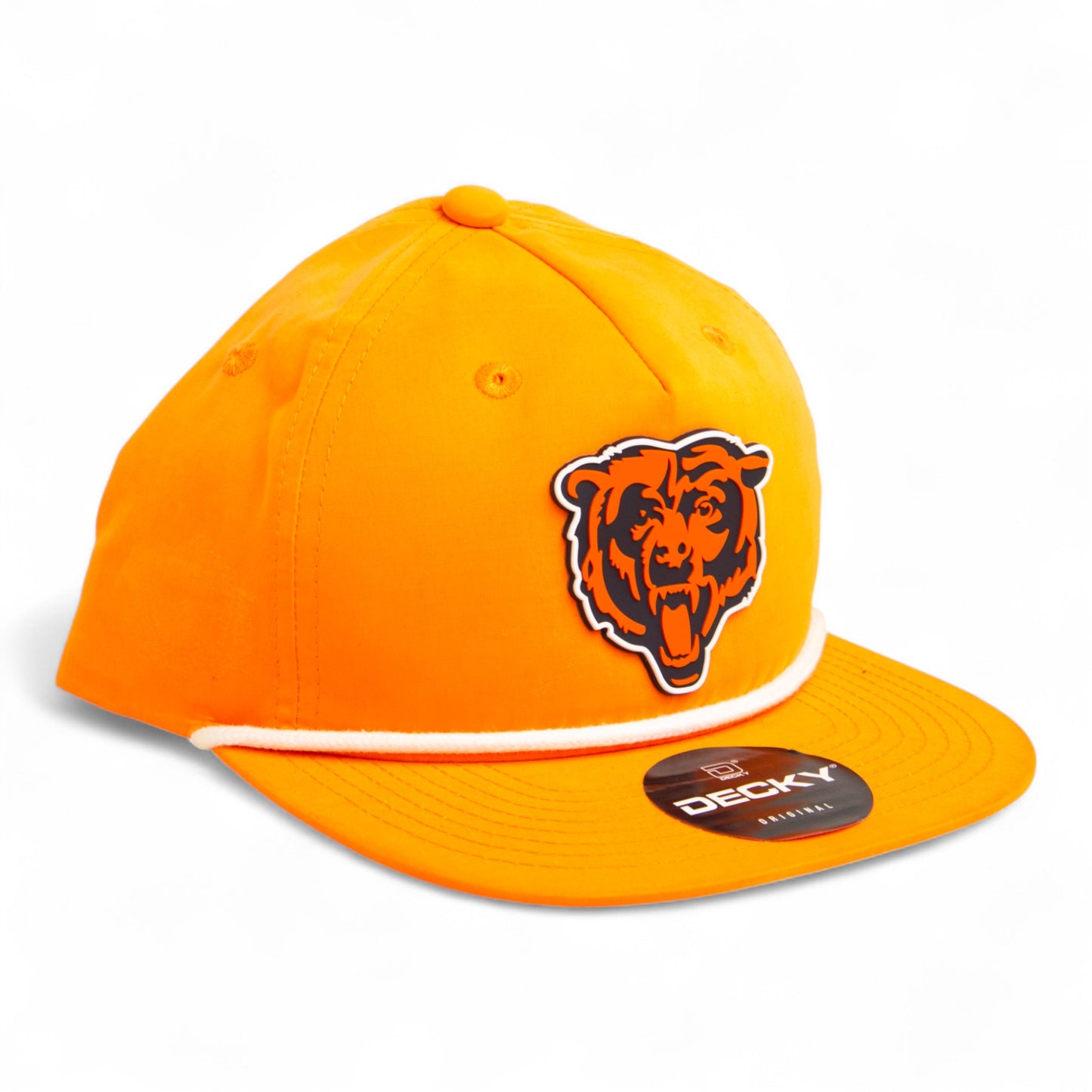 Chicago Bears 3D Classic Rope Hat- Orange/ White