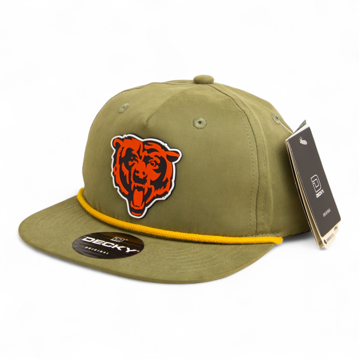 Chicago Bears 3D Classic Rope Hat- Loden/ Amber