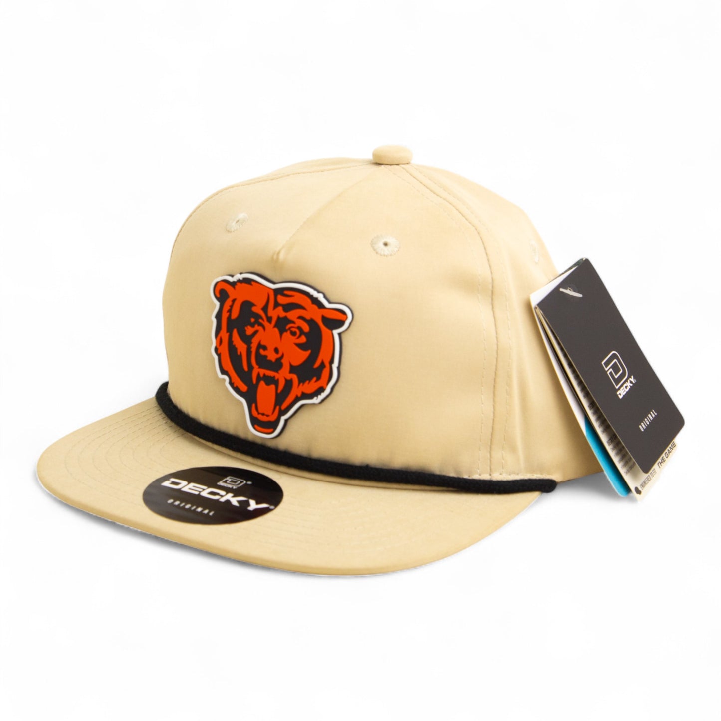 Chicago Bears 3D Classic Rope Hat- Birch/ Black