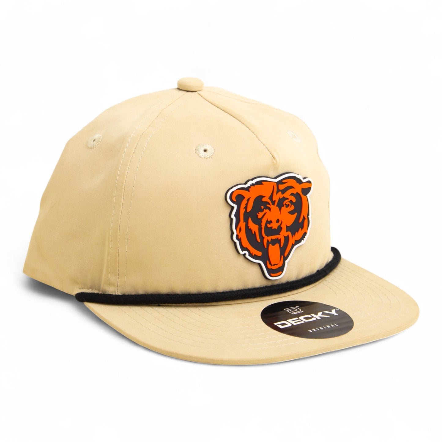 Chicago Bears 3D Classic Rope Hat- Birch/ Black