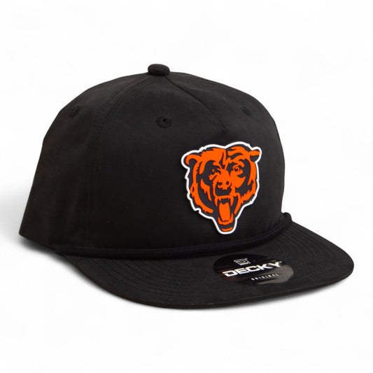 Chicago Bears 3D Classic Rope Hat- Black