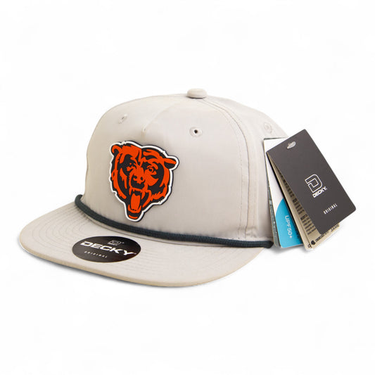 Chicago Bears 3D Classic Rope Hat- Grey/ Charcoal