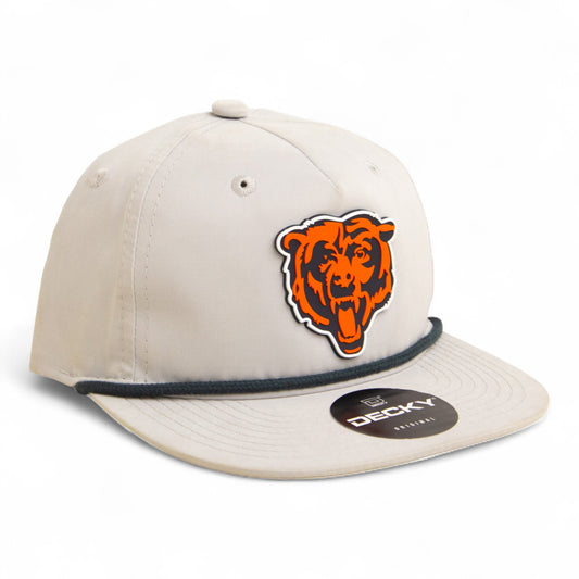 Chicago Bears 3D Classic Rope Hat- Grey/ Charcoal