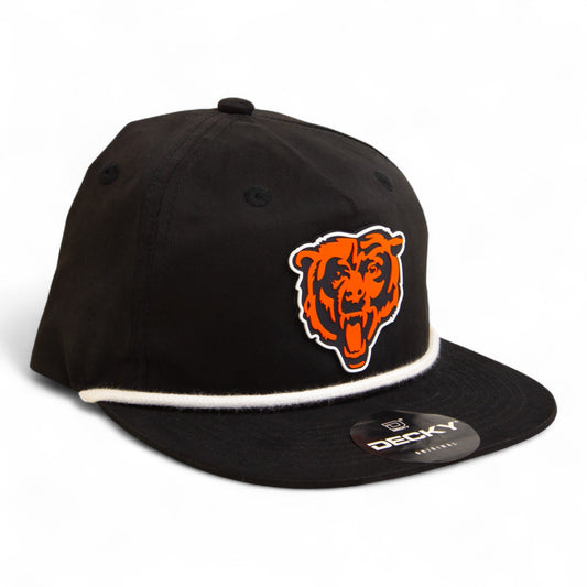 Chicago Bears 3D Classic Rope Hat- Black/ White