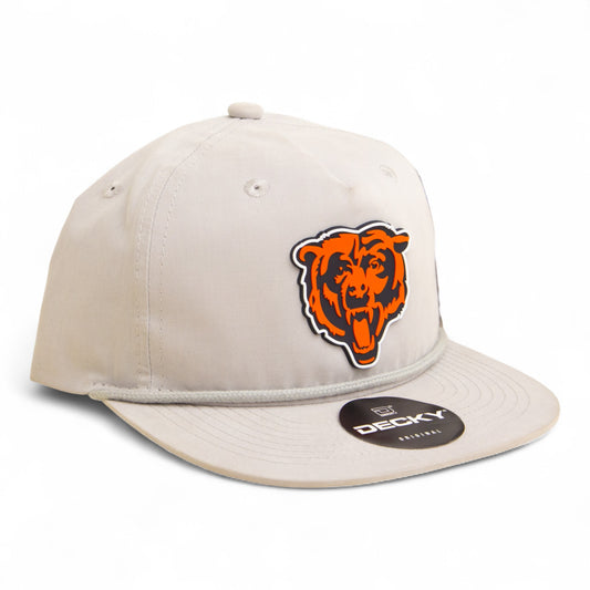 Chicago Bears 3D Classic Rope Hat- Grey