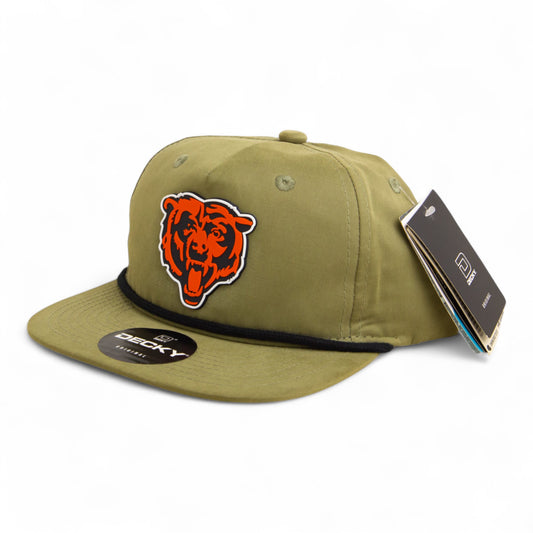 Chicago Bears 3D Classic Rope Hat- Loden/ Black