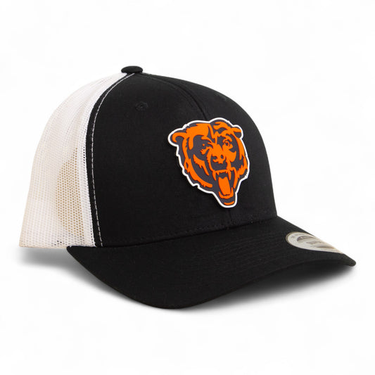 Chicago Bears 3D YP Snapback Trucker Hat- Black/ White