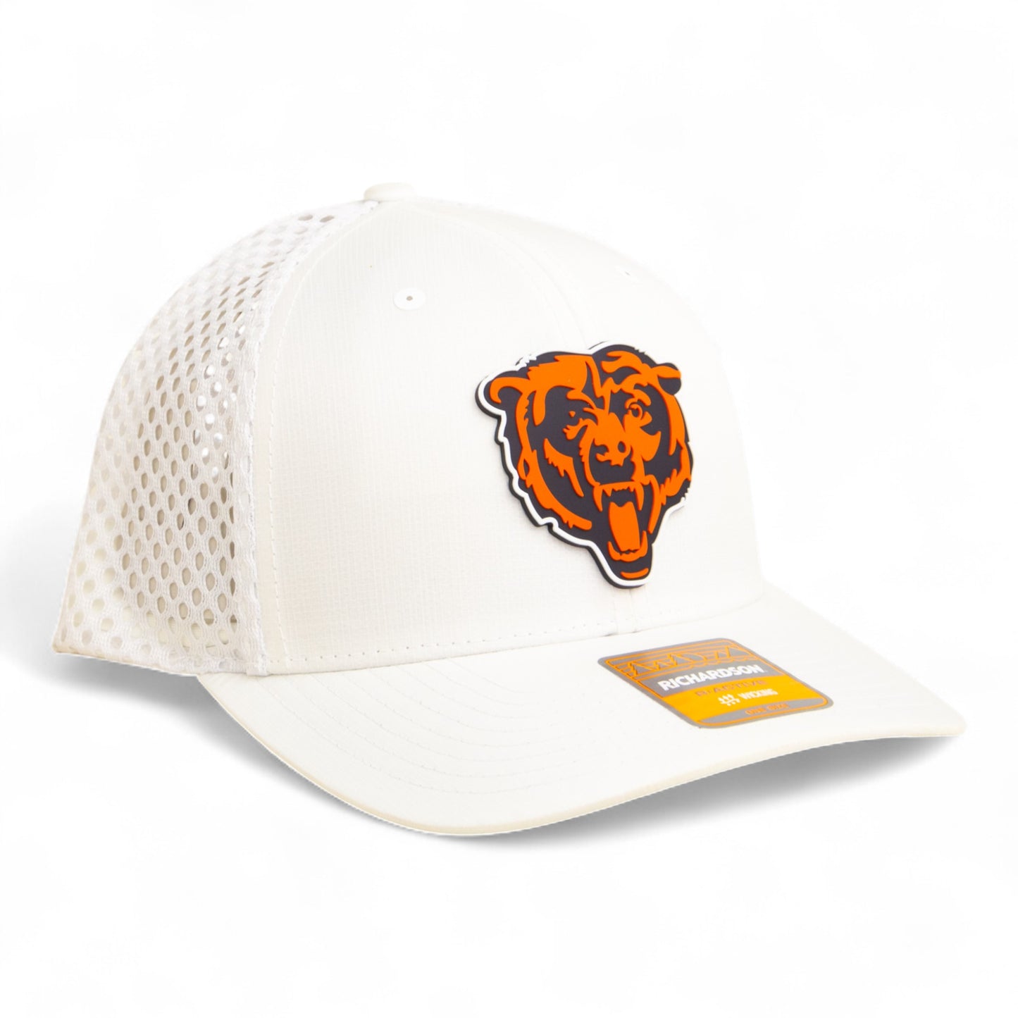 Chicago Bears 3D Snapback Tilikum Trucker Hat- White