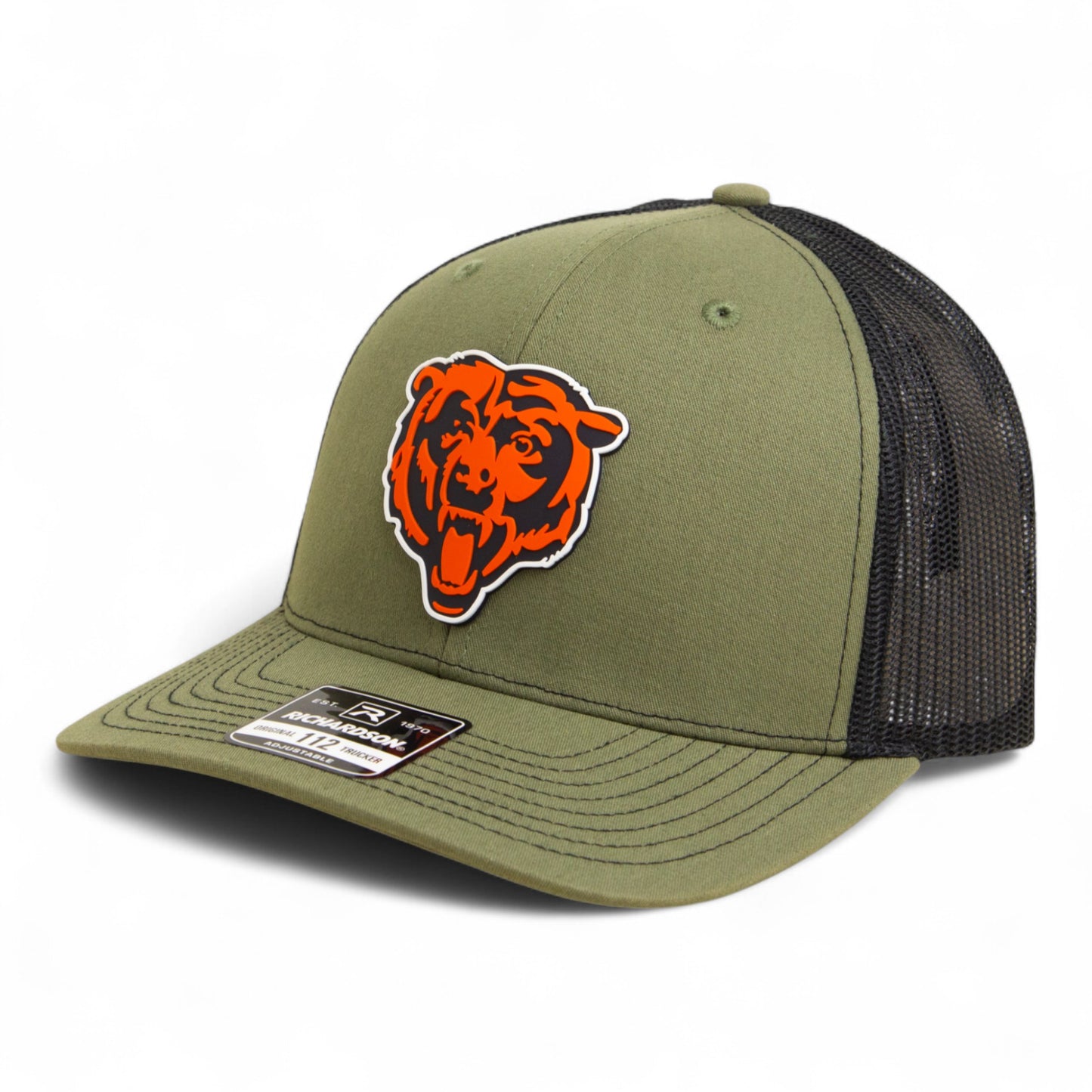 Chicago Bears 3D Snapback Trucker Hat- Loden/ Black