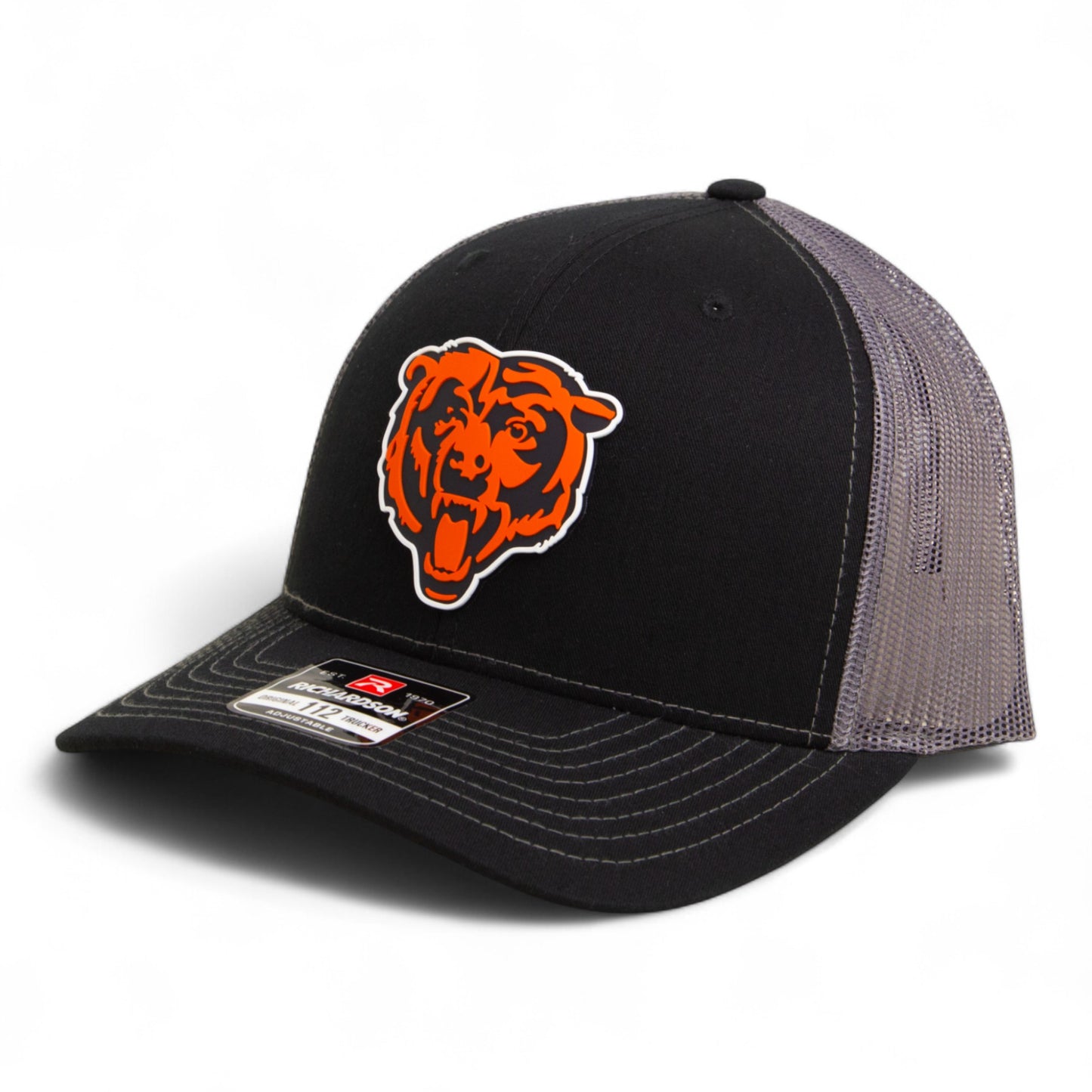 Chicago Bears 3D Snapback Trucker Hat- Black/ Charcoal