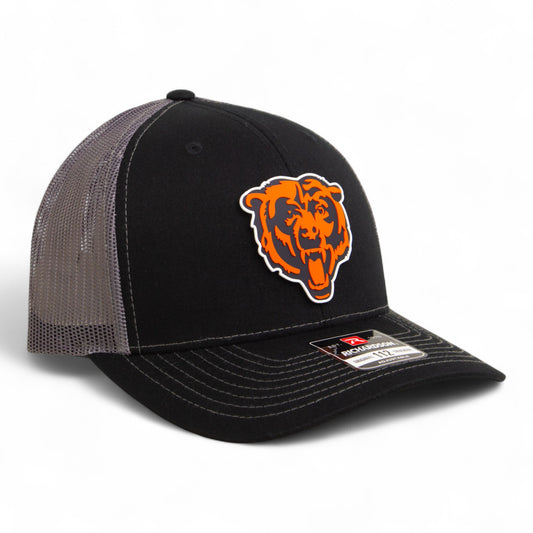 Chicago Bears 3D Snapback Trucker Hat- Black/ Charcoal