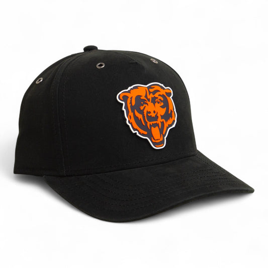 Chicago Bears 3D Snapback Canvas Hat- Black