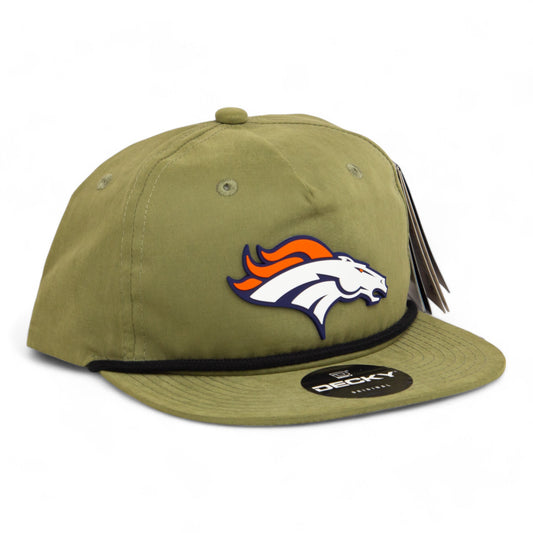 Denver Broncos 3D Classic Rope Hat- Loden/ Black