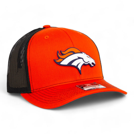 Denver Broncos 3D Snapback Trucker Hat- Orange/ Black