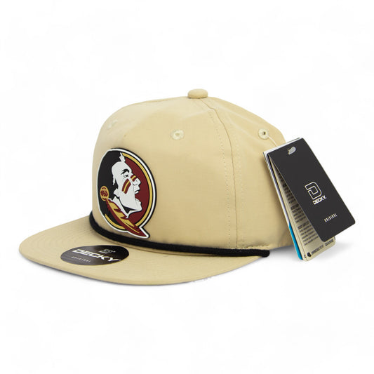 Florida State Seminoles 3D Classic Rope Hat- Birch/ Black