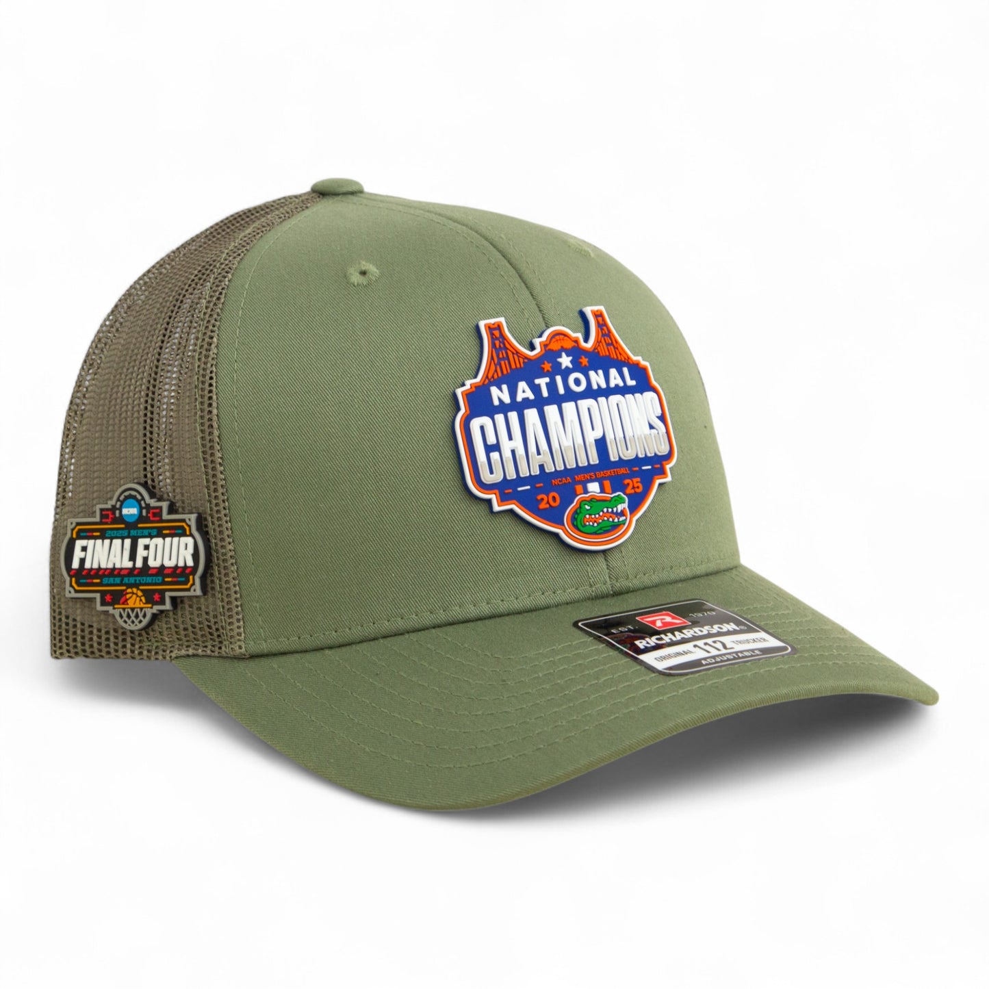 Florida Gators 2025 Final Four National Champions Snapback Trucker Hat- Loden