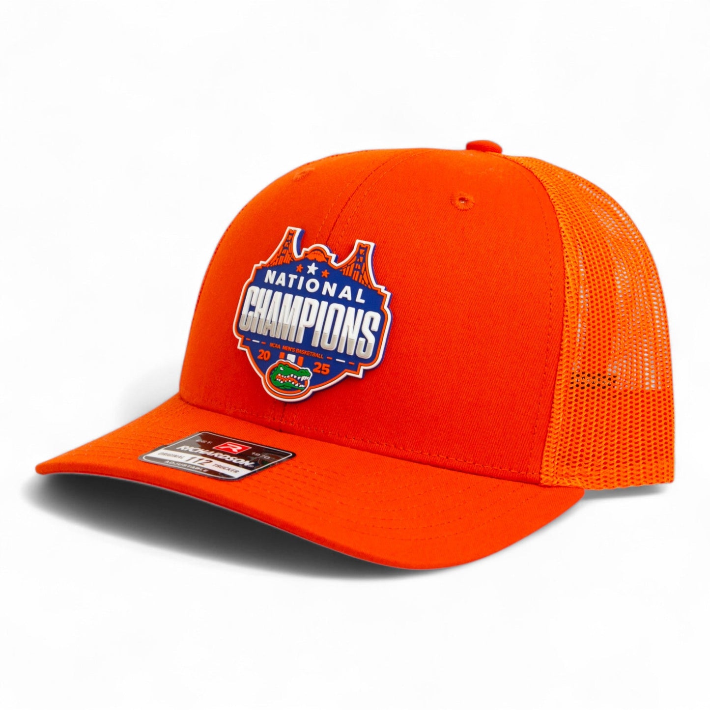 Florida Gators 2025 Final Four National Champions Snapback Trucker Hat- Orange