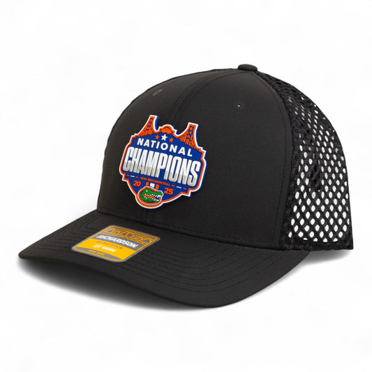 Florida Gators 2025 Final Four National Champions 3D Snapback Tilikum Trucker Hat- Black
