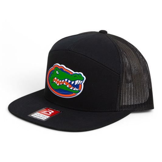 Florida Gators 2025 Final Four 3D Snapback Seven-Panel Flat Bill Trucker Hat- Black