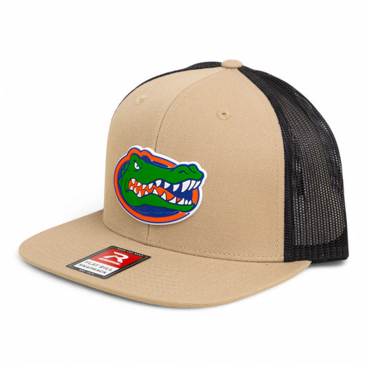 Florida Gators 2025 Final Four 3D Wool Blend Flat Bill Hat- Tan/ Black