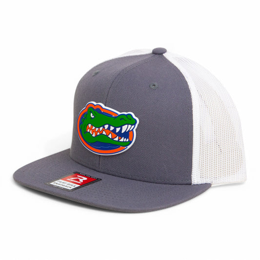 Florida Gators 2025 Final Four 3D Wool Blend Flat Bill Hat- Charcoal/ White