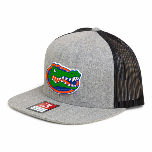 Florida Gators 2025 Final Four 3D Wool Blend Flat Bill Hat- Heather Grey/ Black