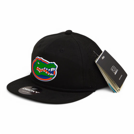 Florida Gators 2025 Final Four 3D Perforated Rope Hat- Black