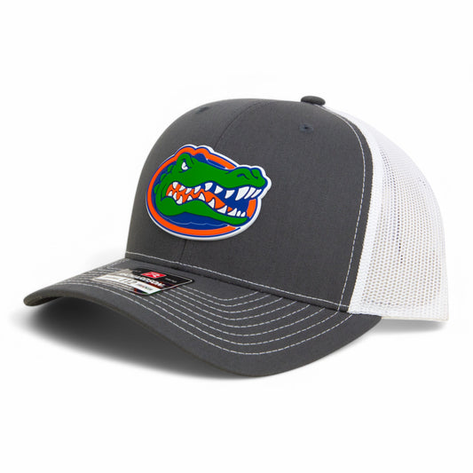 Florida Gators 2025 Final Four 3D Snapback Trucker Hat- Charcoal/ White