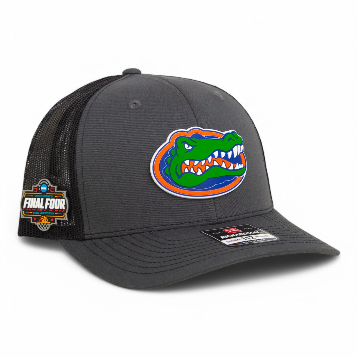 Florida Gators 2025 Final Four 3D Snapback Trucker Hat- Charcoal/ Black