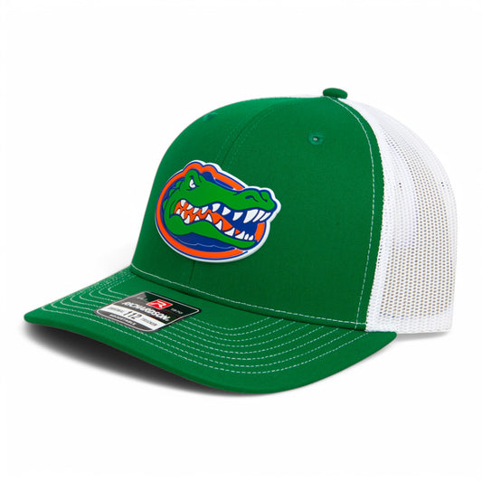 Florida Gators 2025 Final Four 3D Snapback Trucker Hat- Kelly Green/ White