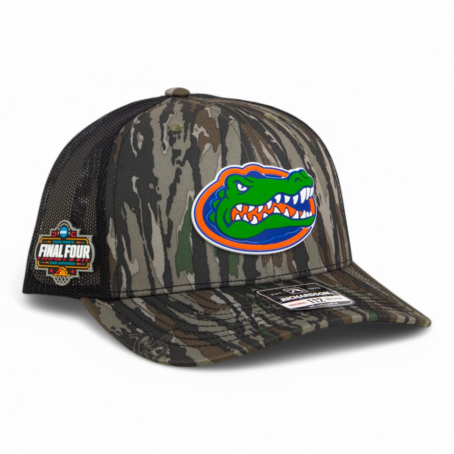 Florida Gators 2025 Final Four 3D Snapback Trucker Hat- Realtree Original/ Black