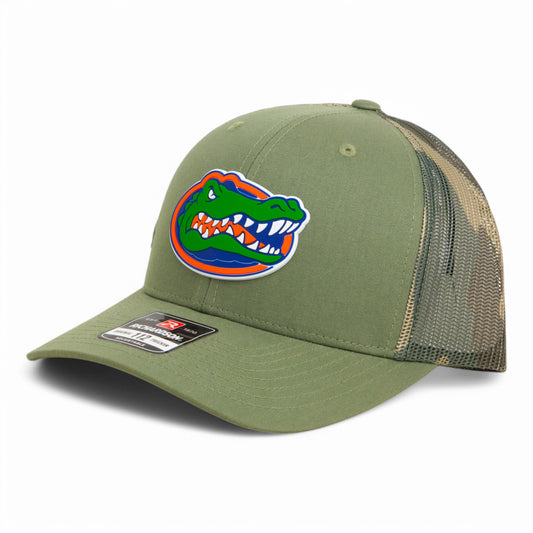 Florida Gators 2025 Final Four 3D Snapback Trucker Hat- Loden Camo