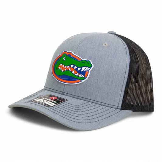 Florida Gators 2025 Final Four 3D Snapback Trucker Hat- Heather Grey/ Black