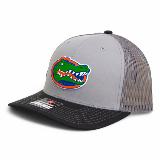 Florida Gators 2025 Final Four 3D Snapback Trucker Hat- Grey/ Charcoal/ Black